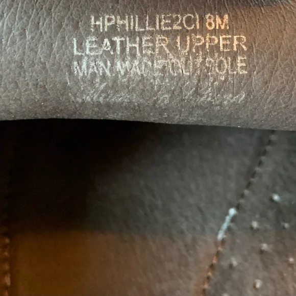 NIB Donald Pliner Hillie Lug Sole Loafer in Tan Mushroom Crinkle Patent 8 - Picture 10 of 10